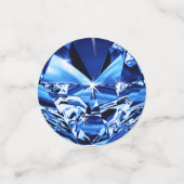 第45結婚記念日のテーブルの装飾 コンフェッティ (スモール正面)