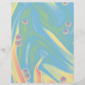 第45記念日のハートの来客名簿のサインインのページ (裏面)