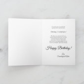 第45誕生日フォトパパ カード (内部)