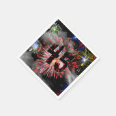 第45誕生日花火inクラウドナプキンス スタンダードカクテルナプキン (角)