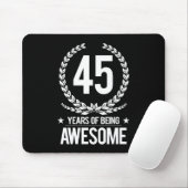 第45誕生日(素晴らしい45あ年間の) マウスパッド (マウス)
