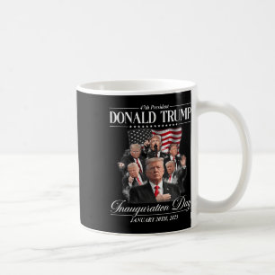 第47回ドナルド・トランプ大統領就任日1月2日 コーヒーマグカップ