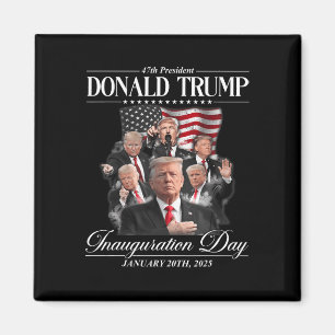 第47回ドナルド・トランプ大統領就任日1月2日 マグネット