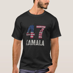 第47回マダム大統領47カマラハリス2024プログラム Tシャツ