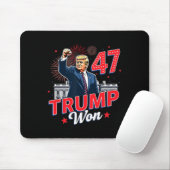 第47期大統領ドナルド・トランプ就任式の日5 マウスパッド (マウス)