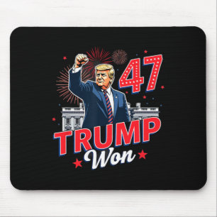 第47期大統領ドナルド・トランプ就任式の日5 マウスパッド