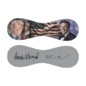 第47期大統領ドナルド・トランプ&エロン・ムスク野球 野球ボール (パネル)