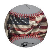 第47期大統領ドナルド・トランプ&エロン・ムスク野球 野球ボール (正面)