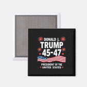 第47期大統領就任の日3 マグネット (正面/裏面)