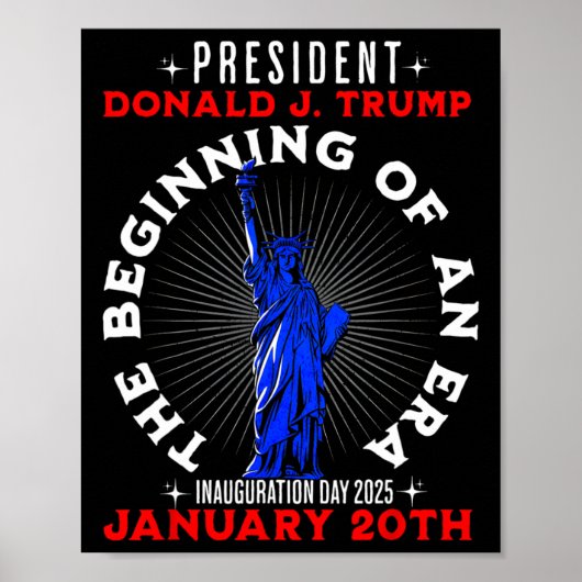 第47期米国トランプ大統領就任式の日2025代表 ポスター (正面)