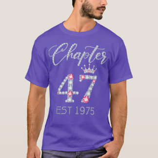 第47章EST 1975第47章誕生日の贈り物 Tシャツ