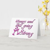 第47記念日のデザイン カード (黄色い花)