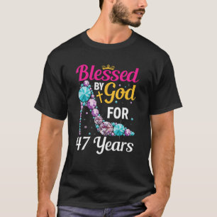 第47誕生日女子賛美女の子47年 Tシャツ