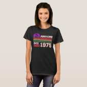 第47誕生日女子1975素晴らし年以来 Tシャツ (正面フル)