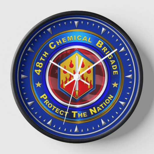 第48化学旅団 壁時計 (正面)