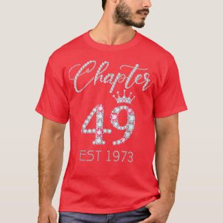 第49章EST 1973第49章誕生日の贈り物 Tシャツ