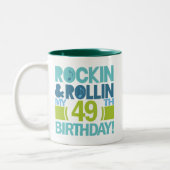 第49誕生日プレゼントのアイディア ツートーンマグカップ (左)