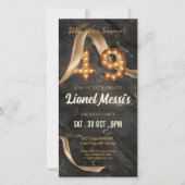 第49誕生日モバイル招待状 案内状 (正面)