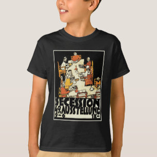第49 Schiele著脱退Ausstellung ("友人") Tシャツ