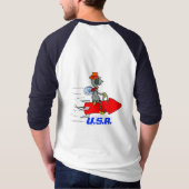 第4 7月のはえの Tシャツ (裏面)