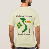 第4 Inf Div1 Tシャツ (裏面)