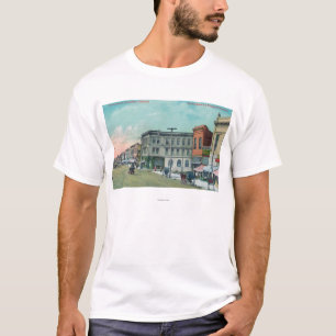 第4 StreetSantaローザ、カリフォルニアの眺め Tシャツ
