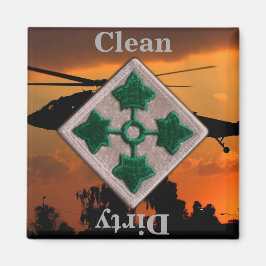 第4ID歩兵師団ベトナムイラク戦争ヴェット マグネット