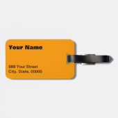 第5のバッグカスタムモノグラム旅行荷物タグ ラゲッジタグ (裏面横)