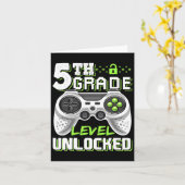 第5グレードのロック解除されたビデオゲーム新学期 カード (黄色い花)