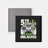 第5グレードのロック解除されたビデオゲーム新学期 マグネット (正面/裏面)
