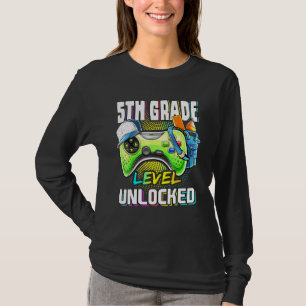 第5グレードのロック解除されたビデオゲーム新学期 Tシャツ