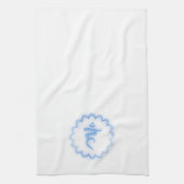 第5チャクラ キッチンタオル (縦)