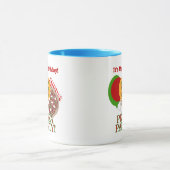 第5ピザパーティーの誕生日 マグカップ (中央)