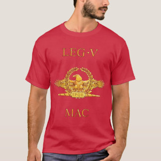 第5ローマ軍隊Vマケドニア Tシャツ