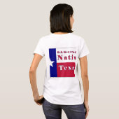 第5世代先住民テシャン国旗 Tシャツ (裏面フル)