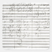 第5交響楽第3楽団の楽譜 スクエアシール (正面)