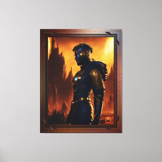 第5代帝王ブリュグドン キャンバスプリント (正面)