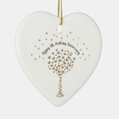 第5回ウッド結婚記念オーナメント セラミックオーナメント (右)