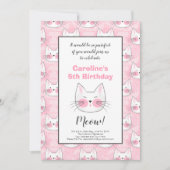 第5回ガールピンクの子猫誕生会 案内状 (正面)