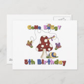 第5回バグ誕生日Tシャツとギフト ポストカード (正面/裏面)