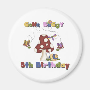 第5回バグ誕生日Tシャツとギフト マグネット