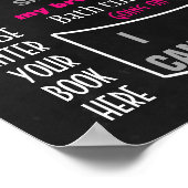 第5回バースデーパーティーのマイルストーン記号 ポスター (角)