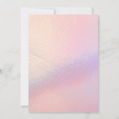 第5回レインボーバルーン誕生日パーティー 招待状 (裏面)