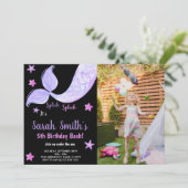 第5回Mermaid誕生日招待状（写真あり） 招待状 (スタンド正面)