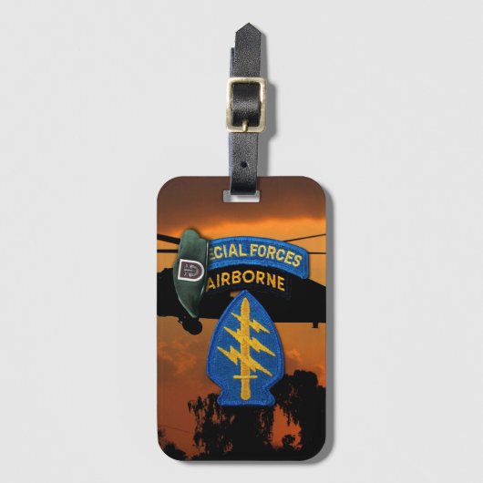 第5回SFGA特殊部隊グループグリーンベレー ラゲッジタグ (正面縦)