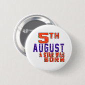 第5威厳がある星は生まれました 缶バッジ (正面&裏面)