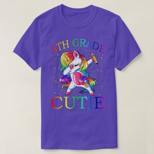 第5学年ユニコーンかわいこちゃん Tシャツ (デザイン正面)