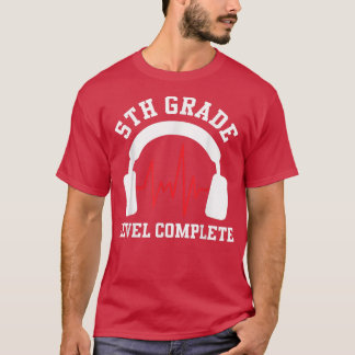 第5学年レベル修了5学年の初等卒業 Tシャツ