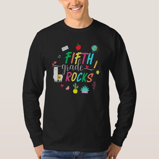 第5学年ロックチーム第5期第1日目5期グラ Tシャツ (正面)