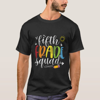 第5学年分第5先生の学生チームに戻る Tシャツ